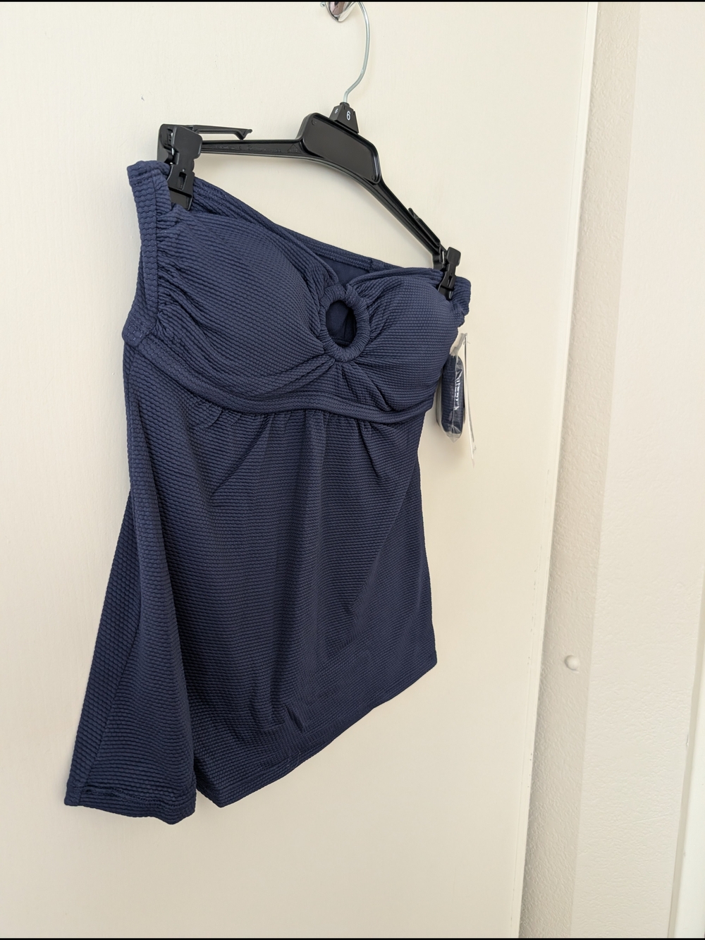 Beach House Swim Womens 6 Strapless Swim Top Blue NWT Vacation Beach Pool Summer - Picture 2 of 6
